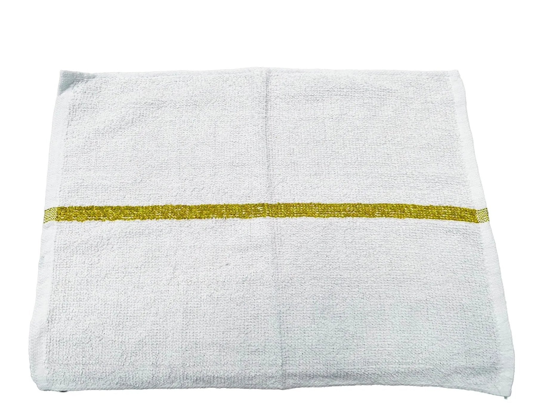 Case of Durawrap Stripe 100% Cotton Towels - The Linen Factory Wholesale