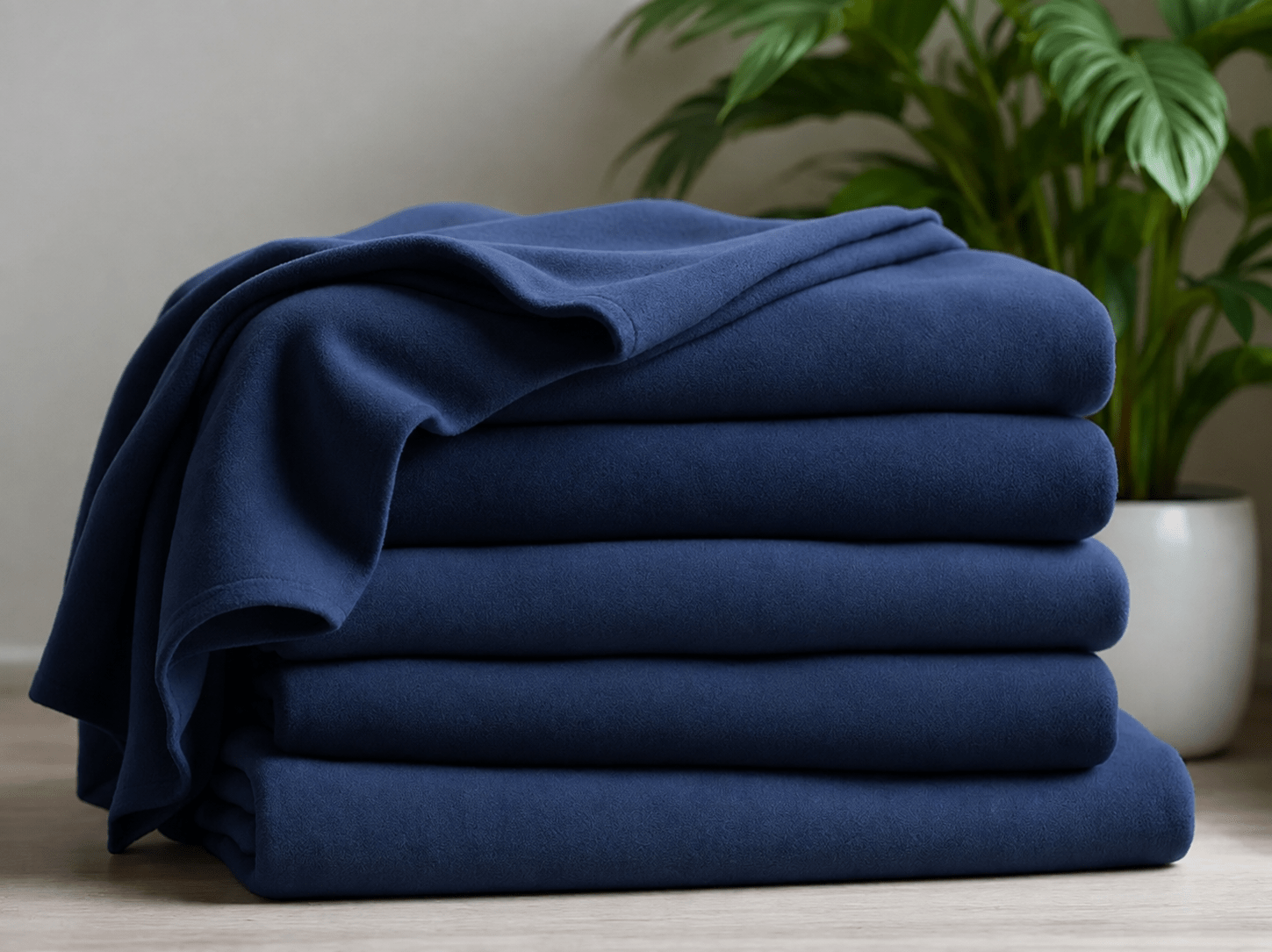 Ultralight 100% Polyester Polar Fleece Blanket – Soft & Lightweight Warmth | The Linen Factory | Wholesale
