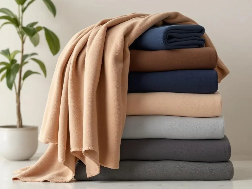Case of Ultralight 100% Polyester Polar Fleece Blanket – Soft & Lightweight Warmth - The Linen Factory Wholesale