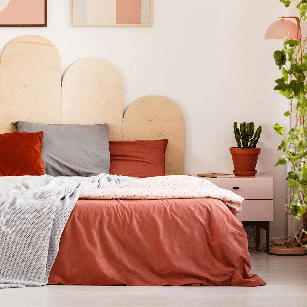 Premiere Collection Duvet Cover (Case of 6) Dusty Rose / King - 106" x 86"