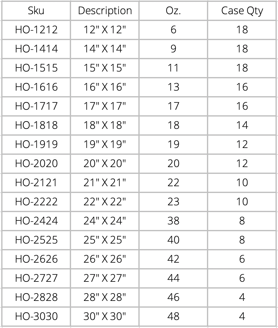 Square Synthentic Filled Pillow Inserts