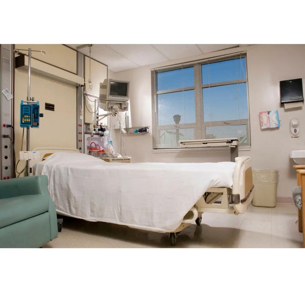 Case of Muslin Flat Sheet for Healthcare (Dozen) - The Linen Factory Wholesale