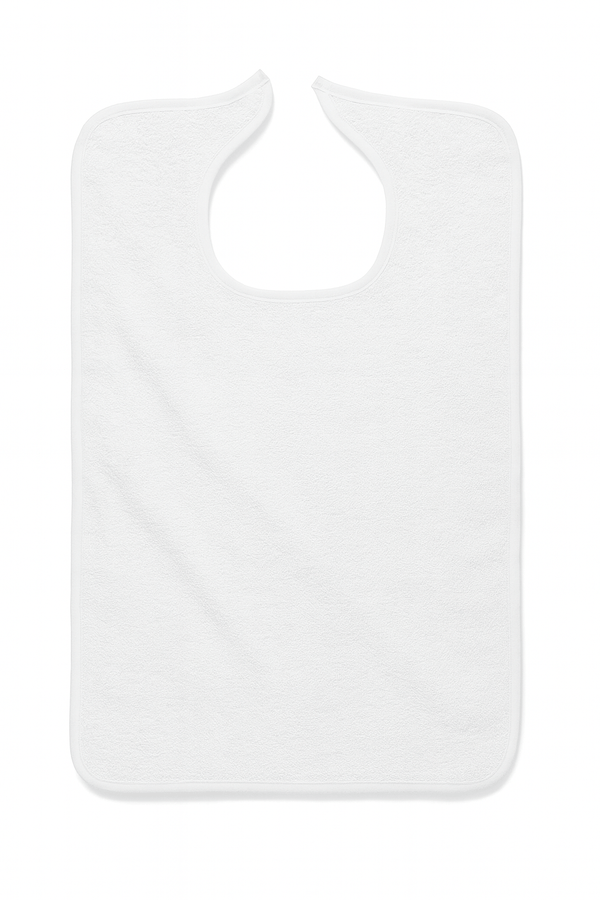 Econobib 100% Cotton Adult Bibs (Case of 72)