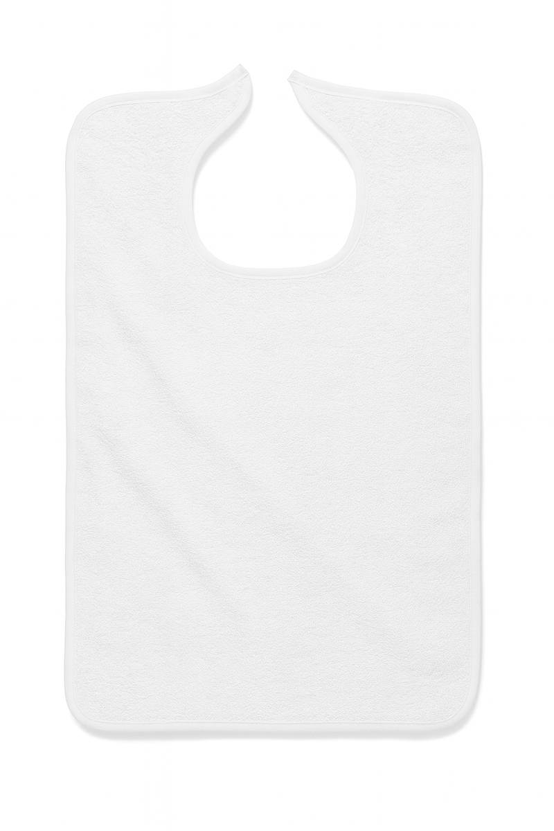 Econobib 100% Cotton Adult Bibs (Case of 72)