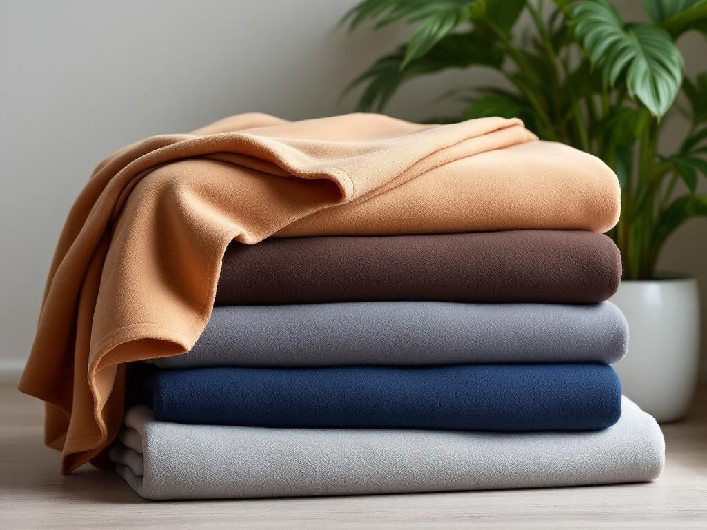Ultralight 100% Polyester Polar Fleece Blanket – Soft & Lightweight Warmth