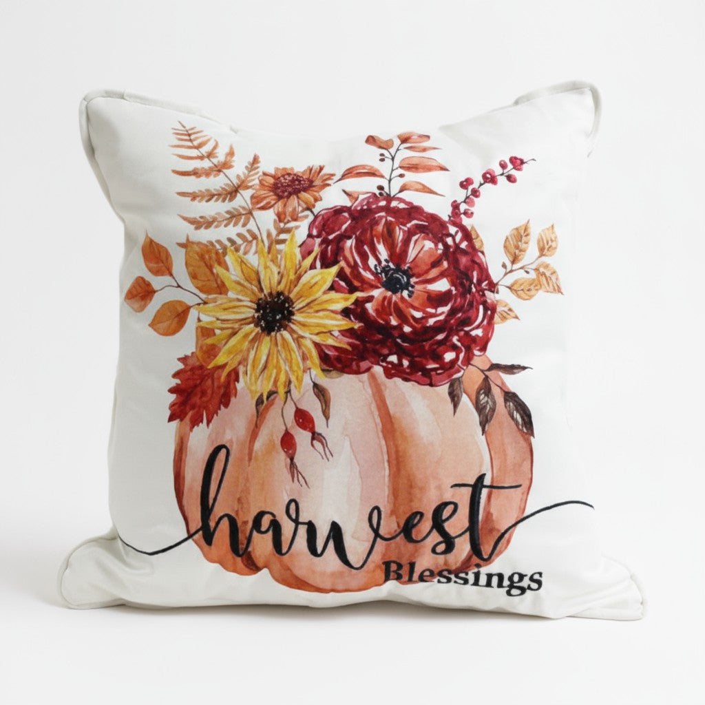 Decorative pillows for Harvest Season ( Case of 12 Pillows)
