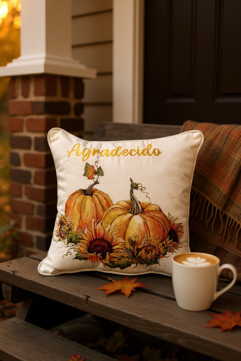 Decorative pillows for Harvest Season ( Case of 12 Pillows)