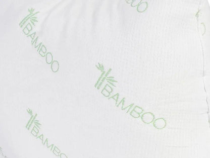 Case of Bamboo Knit Fabric Shredded Memory Foam Pillow - The Linen Factory Wholesale