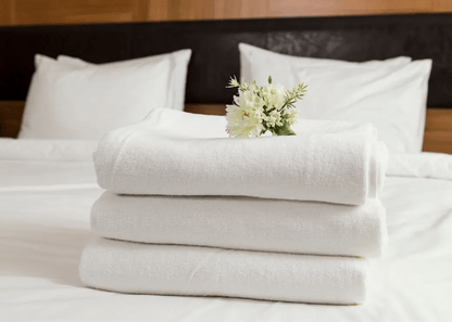 Case of GuestFirst Cotton Blend Towels - The Linen Factory Wholesale