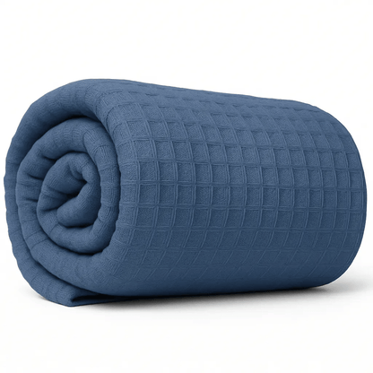 Case of HoneyGuard 100% Cotton Honeycomb Thermal Blankets - The Linen Factory Wholesale