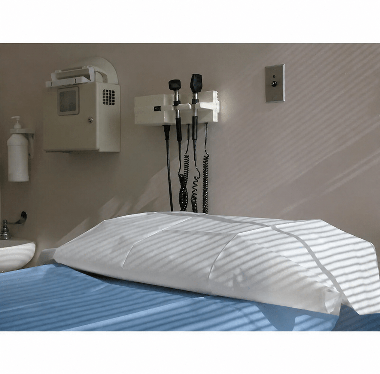 Premium Healthcare Flat Sheet – T180 Cotton Blend (Dozen) | The Linen Factory | Wholesale