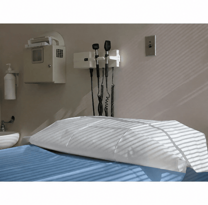 Premium Healthcare Flat Sheet – T180 Cotton Blend (Dozen) | The Linen Factory | Wholesale