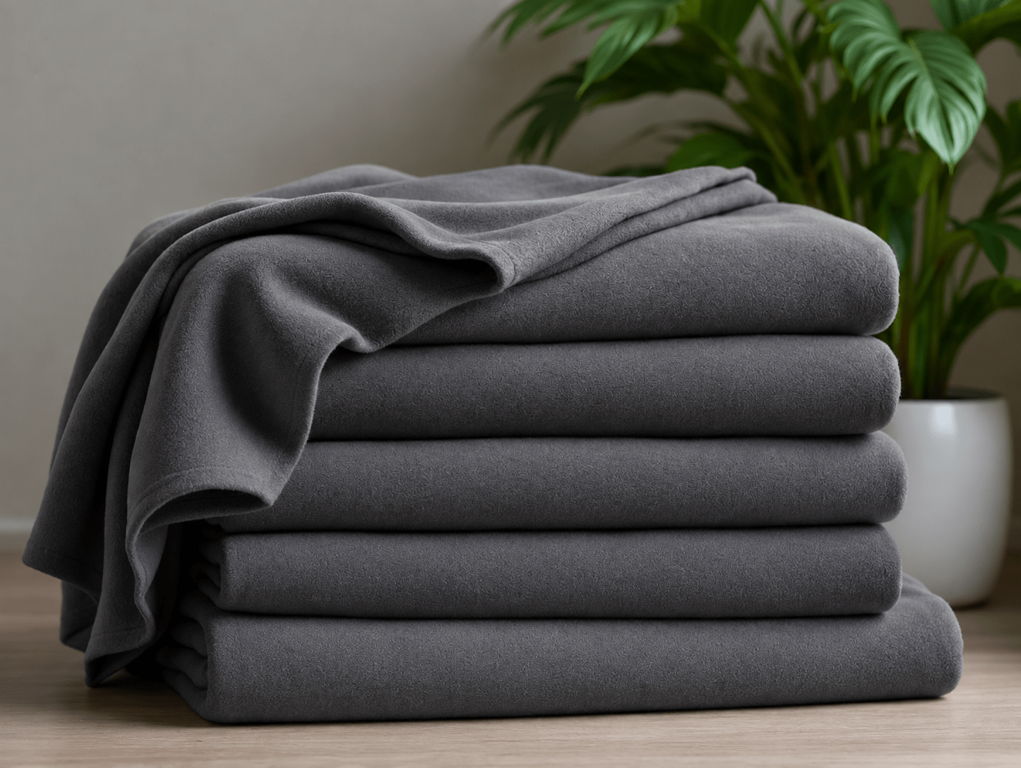 Ultralight 100% Polyester Polar Fleece Blanket – Soft & Lightweight Warmth | The Linen Factory | Wholesale