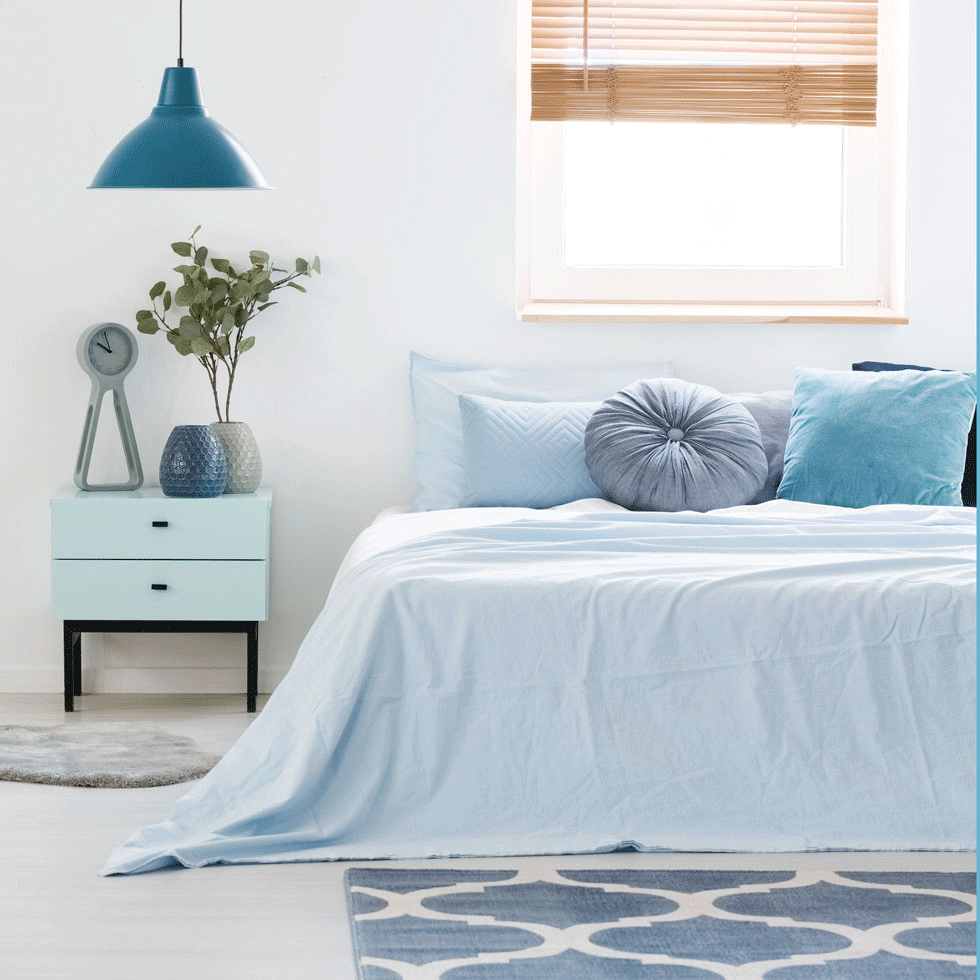 Choice Collection Duvet Cover (Case of 6)  Light Blue / King - 106" x 86"