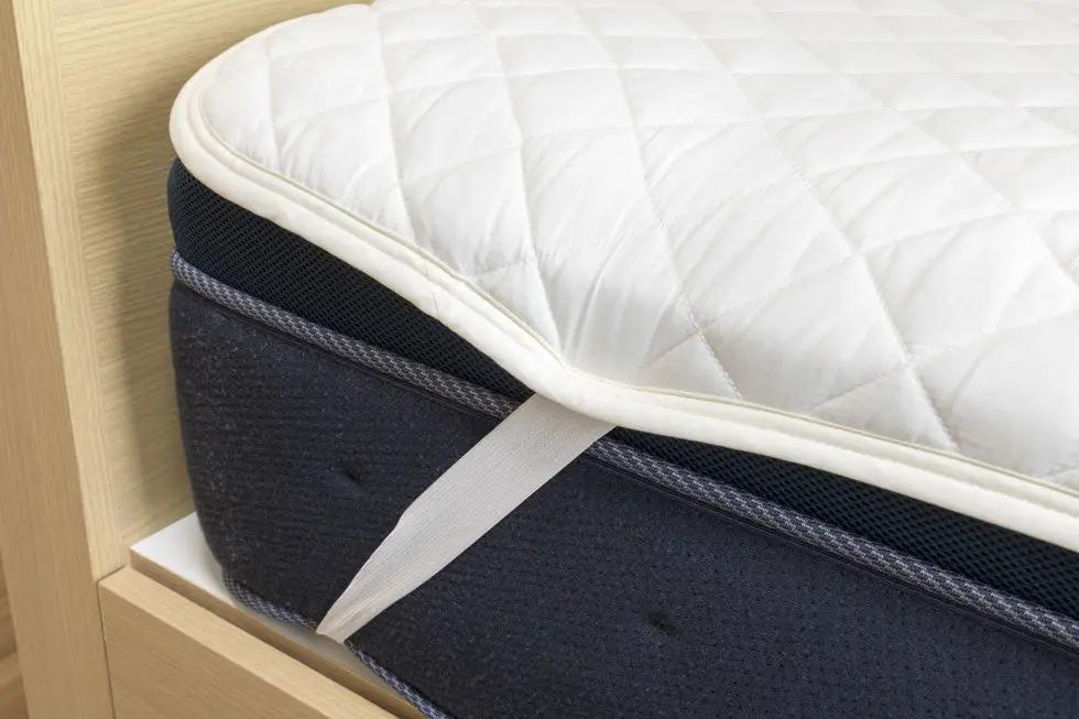 Quilted Waterproof Mattress Pad  78" x 80" / Anchor Band