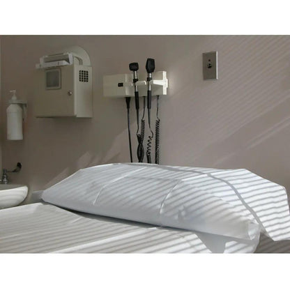 Case of Premium Healthcare Fitted Sheet – T180 Cotton Blend (Dozen) - The Linen Factory Wholesale